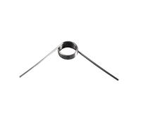 5 pezzi diametro filo 2mm, diametro esterno 22mm, molle di torsione meccaniche in acciaio per molle resistenti alla corrosione, angolo 90°, 2x22mm-6 giri - 90°