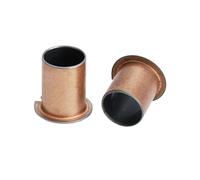 5 pezzi Diametro interno 20mm Buchoni di cuscinetto composti autolubrificanti senza olio SF-1F con flangia, Diametro esterno 22mm, Lunghezza 20mm, Diametro esterno della flangia 27mm, 20x22x20mm