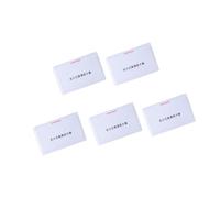 5 pezzi dimensione carta di credito 3 X lente di ingrandimento per lettura lente di ingrandimento tascabile per porta badge viaggio