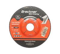 5 Pezzi Dischi Smerigliatrice T27 125x6.0x22mm Metallo per Smerigliatrice Angolare Disco per sgrossatura Metallo Disco Flessibili Mola da Sbavo Breckner Germany