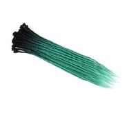5 pezzi Dreadlocks Ombre Braiding Hair Sintetico Crochet Trecce 24 pollici Treccia colorata Extension for capelli for donne(1B/30HL)