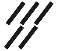 5 pezzi elastici per pantaloni per bicicletta, colore nero, elastico in , per ciclismo, escursionismo, pesca, caccia, giardinaggio, uniformi militari