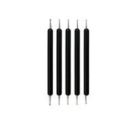5 pezzi Ended Dotting Tools Set Pattern Tracing Ball Stylus Pen for Mandala Rock Painting Embossing Pattern Pottery Clay Craft Nail Art Maiju