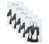 5 pezzi essenziali per il tiro al bersaglio Bersagli di carta per tiro