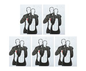 5 pezzi essenziali per il tiro al bersaglio Bersagli di carta per tiro