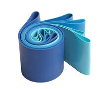 5 Pezzi Fasce Elastiche di Resistenza Blu in Silicone | Set per Stretching e Allenamento, Migliora Flessibilità, Adatto a Esercizi Quotidiani