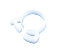 5 pezzi Fascette stringitubo bianche 3,8~29,4 mm Tubo di plastica for acqua Clip forte Molla Cramps Tubo aria carburante Raccordo Strumento fisso(8.5-9.3mm(10pcs))
