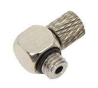 5 pezzi filettatura maschio M3 M4 M5 M6 - tubo dell'aria 3 mm 4 mm 6 mm OD mini connettore for tubo pneumatico a vite passante raccordo rapido giunto a torsione rapida(PL,OD Hose 4mm-M5)