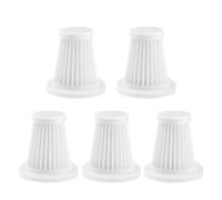 5 pezzi Filtro for aspirapolvere for auto, aspirapolveri portatile senza fili, cartuccia filtro aria lavabile, applicabilità ripetibile for interni