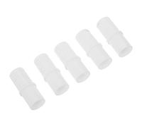 5 Pezzi Filtro Rubinetto Erogatore Bevande Isolato, Plastico Bianco
