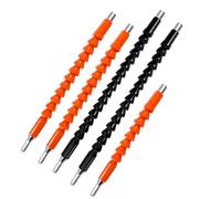 5 pezzi Flessibile Estensioni per Punte da Trapano, 300 250 200 mm Attacco esagonale 1/4'' Connessione a Cacciavite Punta dell'albero Flex Drive Connessione Rapida Adattatore Kit di Utensili Elettrici