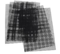 5 pezzi fogli di tela in mesh di plastica per cuciture trasversali fai -da -te