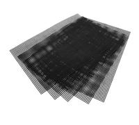 5 pezzi fogli di tela in mesh di plastica per cuciture trasversali fai -da -te