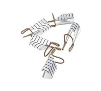 5 Pezzi Forme per Estensione Unghie in Alluminio Riutilizzabili | Alluminio Argento, Guida Precisa per Manicure Casa e Salone, Supporto per Ricostruzione e Decorazione