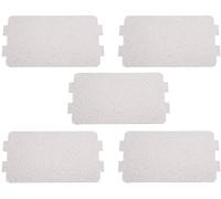 5 Pezzi Forno a Microonde Piastra di Mica Foglio Copertura di Guida d'Onda Sostituzione di Riparazione Accessorio Mica 116 x 64 mm