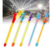 5 pezzi fuochi d'artificio pistola ad acqua, giocattolo romantico fuochi d'artificio, pistola ad acqua, fuochi d'artificio per bambini, giocattolo a spruzzo d'acqua, giocattolo per piscina per