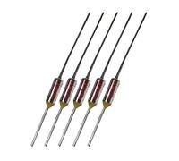 5 PEZZI fusibili termici 10A 250V 99°C gradi