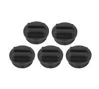 5 pezzi G1 1/2 filettatura maschio Tappo invernale Tappo di scarico filtro linea di ritorno piscina con O-ring per sorgenti termali Piscine Spa Nero Materiale plastico resistente