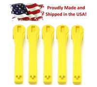 5 Pezzi Giallo 4-IN-1 Chiave Per Barile Bung 55-30-15 Gallone Tappo Ferma