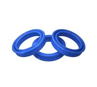 5 pezzi Guarnizione idraulica in poliuretano blu Tipo U/Y Anello di tenuta idraulico 16x22x6mm Guarnizione cilindro idraulico Guarnizione albero pistone Paraolio