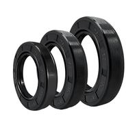 5 Pezzi Guarnizione in Gomma Nitrilica TG4 Guarnizione a Labbro, 95mm ID 130mm OD 10mm Spessore, Guarnizione per Albero Rotante ad Anello Nero