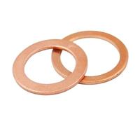 5 pezzi Guarnizione in rame M5-M16 Spessore 1 mm/1,5 mm Rondella di guarnizione in rame(M12x16x1.5mm,1.5mm)