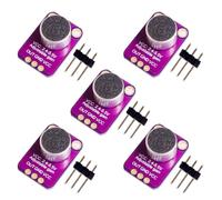 5 pezzi GY-MAX4466 Electret Microfono Amplificatore con Gain Control regolabile per Arduino (5 pezzi)