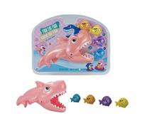 5 pezzi Il Grande Squalo Mette Il Piccolo Pesce Giocattolo Da Gioco D'Acqua, Giocattoli Di Alimentazione Divertente Per Bambini