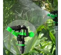 5 Pezzi Impatto Spruzzatore Testa Regolabile 0-360?? 10.4m A 60Ft Spray Distanza