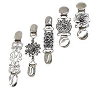 5 pezzi in lega clip clip da clip da clip da colletto con altezza in lega ()