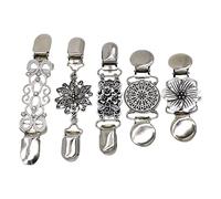 5 pezzi in lega clip clip da clip da clip da colletto con altezza in lega ()