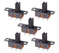 5 Pezzi Interruttore a Cursore Ultra-Compatto On-On SPDT 1A 50VDC