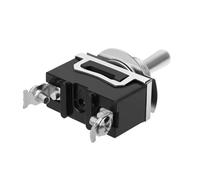 5 pezzi Interruttore a levetta Interruttore joystick for impieghi gravosi 15A 250V 20A 125V SPST 2Pin interruttore on/off in metallo copriscarpe impermeabile for auto e barca