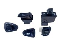 5 pezzi Interruttore di avviamento Fit For motocicletta Clacson Segnale di direzione Anabbaglianti Interruttore a pulsante Connettori Adatto Fit For scooter ATV Ciclomotore Accessori(Set C)