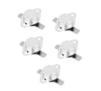 5 pezzi Interruttore di Temperatura KSD301 Termostato 250V 15A Interruttore di Controllo Temperatura Chiuso (55℃)