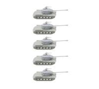 5 Pezzi IS-2 Carro Pesante Sovietico Modello In Resina 1/2000-1/350 | Miniatura 3D in resina IS-2, per micro diorami militari e collezionisti di mezzi corazzati(1/400(21mm))
