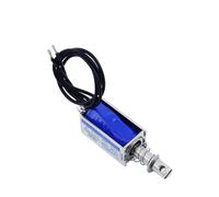 5 pezzi JF-0530B DC 6V 12V 24V Push&Pull Tipo Gangbei-0530 Elettromagnete a telaio aperto Forza di mantenimento 5N Corsa 10mm Solenoide lineare(24VDC)