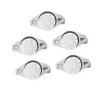 5 Pezzi KSD301 Termostato 10A 250V Interruttore di Temperatura Normale Aperto 105°C Controllo Termico per Elettrodomestici Ricambi Riscaldamento