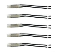 5 pezzi KSD9700 interruttore termico 17AM normale chiuso interruttore di temperatura per motore fino a 1PS lampade fluorescenti ballast auto 40-150°C (17AM030-115C)