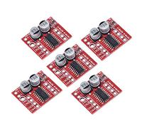 5 pezzi L298N DC Motor Driver MX1508 Mini Dual Channel 1.5A 2Way PWM Speed Controller, Dual H-Bridge Stepper Motor Module