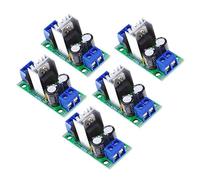 5 pezzi L7805 LM7805 LM7812 L7812 Voltage Rectifier Regulator 12-24V AC or DC to 5V 12V DC Power Supply Converter Module Board (LM7805)