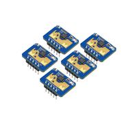 5 Pezzi LD2410C Modulo Sensore Sensori di Presenza Umana Sensore A Onde Millimetriche A Banda ISM da 24 GHz Porta Seriale Senza Contatto