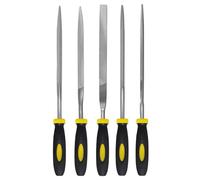 5 Pezzi Lima Di Precisione Metallo, Kit Di Lime In Acciaio Al Carbonio, Utensili A Mano Per Elettricisti E Pinze, Per Manicure, Affilatura Gancio Per Pesce, Riparazione Chiavi, Affilatura Foro Di