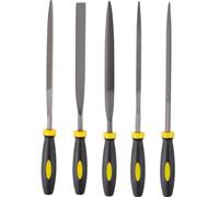 5 Pezzi Lima Per Rettifica Chitarra Set Di Lime In Lega Di Acciaio Strumenti Per La Cura Della Riparazione Della Tastiera