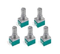5 pezzi/lotto amplificatore audio speciale alta precisione 10% doppio potenziometro RK097G A20K A50K A100K lunghezza maniglia 15MM asse fiore(50K Ohm)