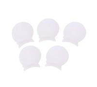 5 Pezzi/lotto Clarinetto In Gomma Nero Resiliente Poggiapolsi Cuscino Salvadita Protezione Per Le Dita Comodo Per Clarinetto Cuscino per poggiapolsi per clarinetto (Color : White)