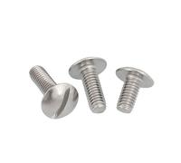 5 pezzi M2 M2.5 M3 M4 M5 M6 GB947 304 A2 in acciaio inossidabile grande, extra large, oversize, super grande, con testa tonda scanalata(14mm,5pcs M6)