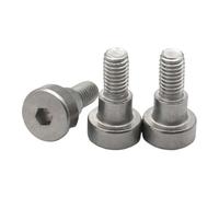 5 pezzi M2 M2.5 M3 M4 M5 M6 M8 M10 d2.5-d12 Vite a spalla in acciaio inossidabile 304 Bullone a spalla esagonale interno Bullone estrattore(14mm,D12x M10 (5pcs))