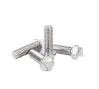 5 pezzi M6 M8 M10 in acciaio inossidabile con testa triangolare antifurto, bullone del telaio, palo della luce stradale esterno(M10X40 1pcs)