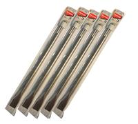 5 Pezzi Makita Cacciavite Piatto D-34213-5 SDS-MAX 400 X 25 Mm 1222 8728